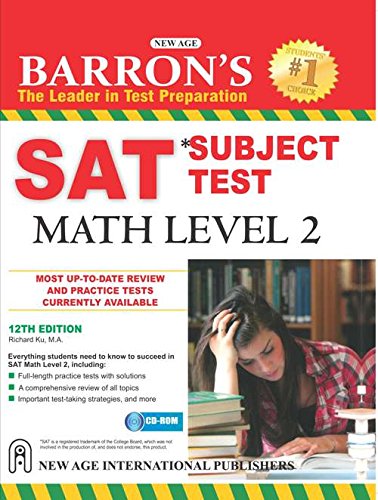  Barron's SAT Subject Test Math Level 2